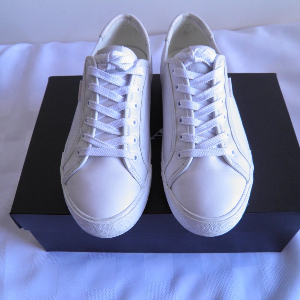 COACH Women’s Citysole Leather Platform Sneakers Size 8.5 (They Run Big)
